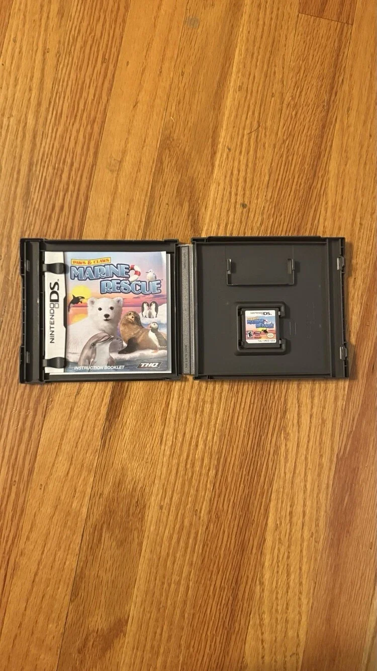 Nintendo DS Game Bundle: Hannah Montana Tinker Bell Marine Rescue Looney